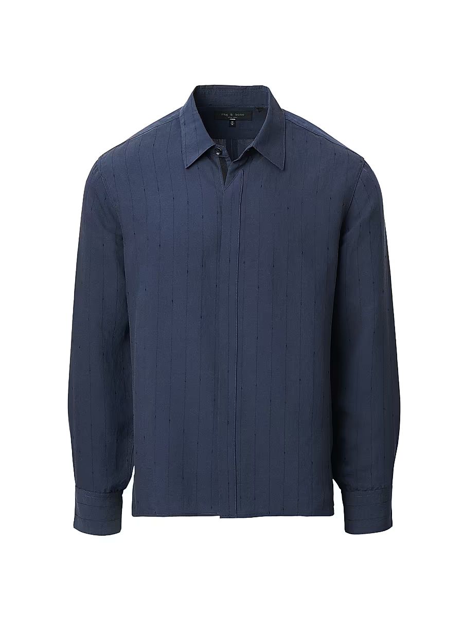 Men's Dalton Jacquard Shirt - Salute - Size Medium