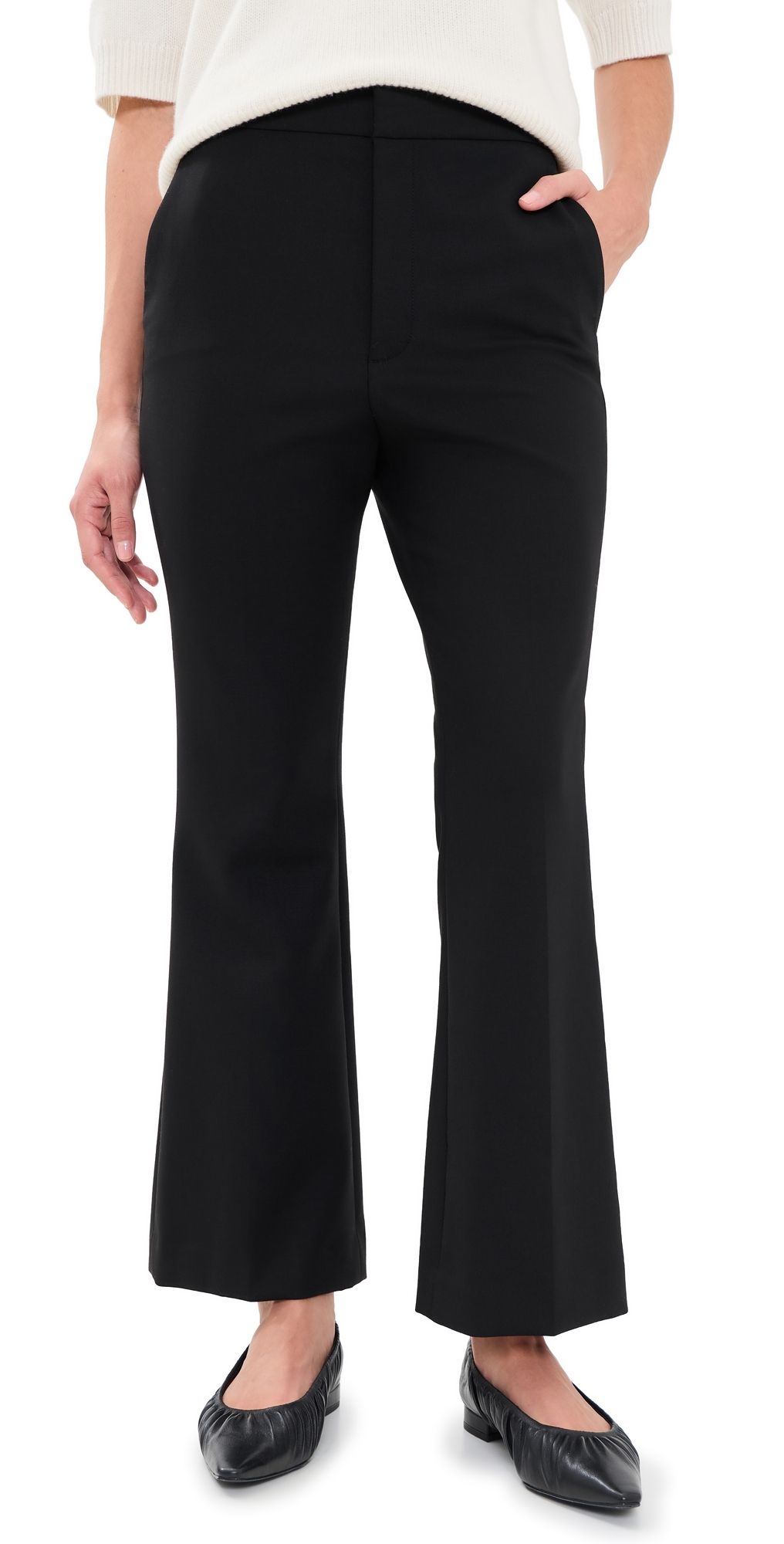 A. L.C. Cropped Sophie Pants Black 2