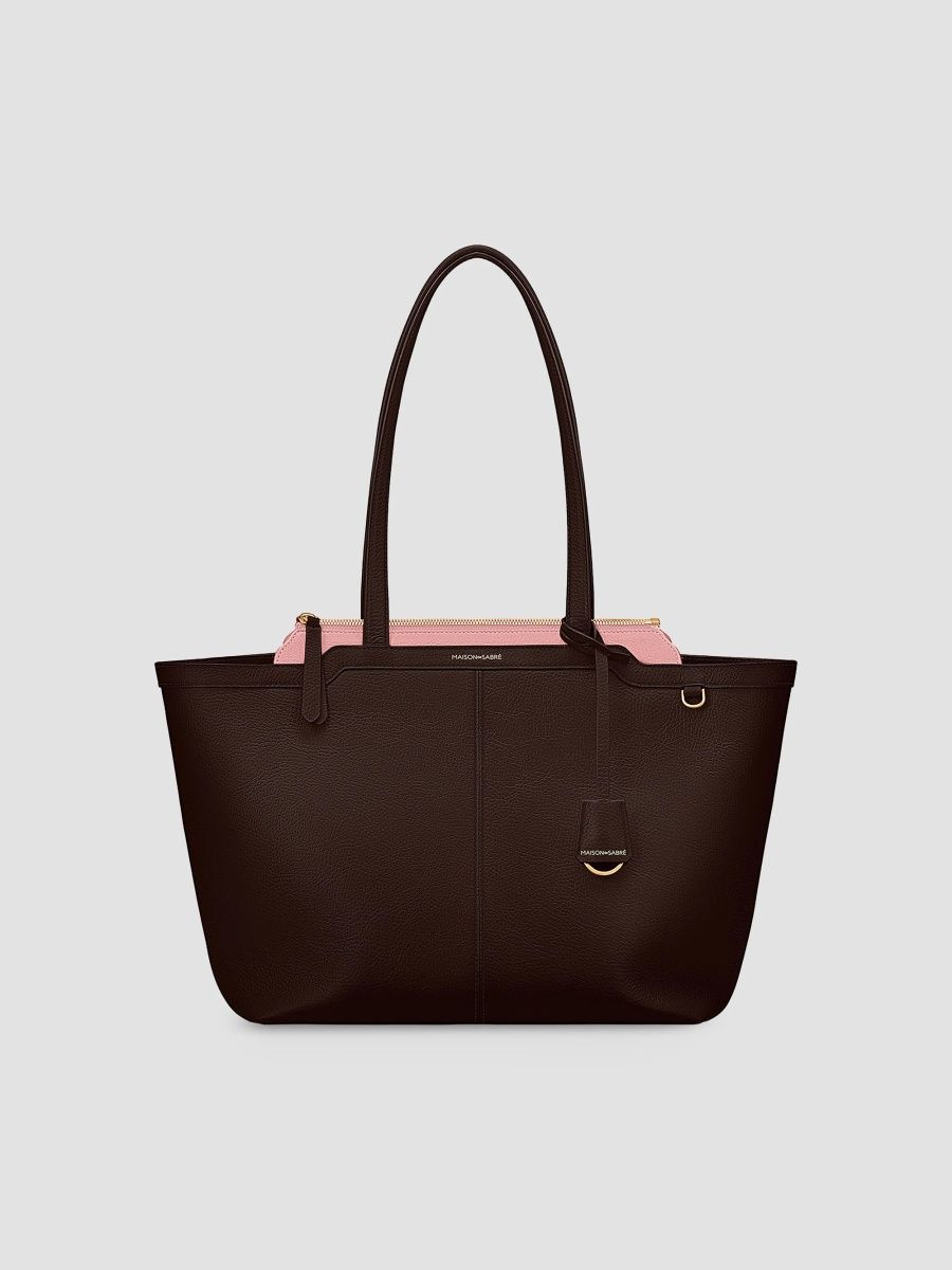 Maison de Sabre Women's Switch Tote Bag - Espresso Lily