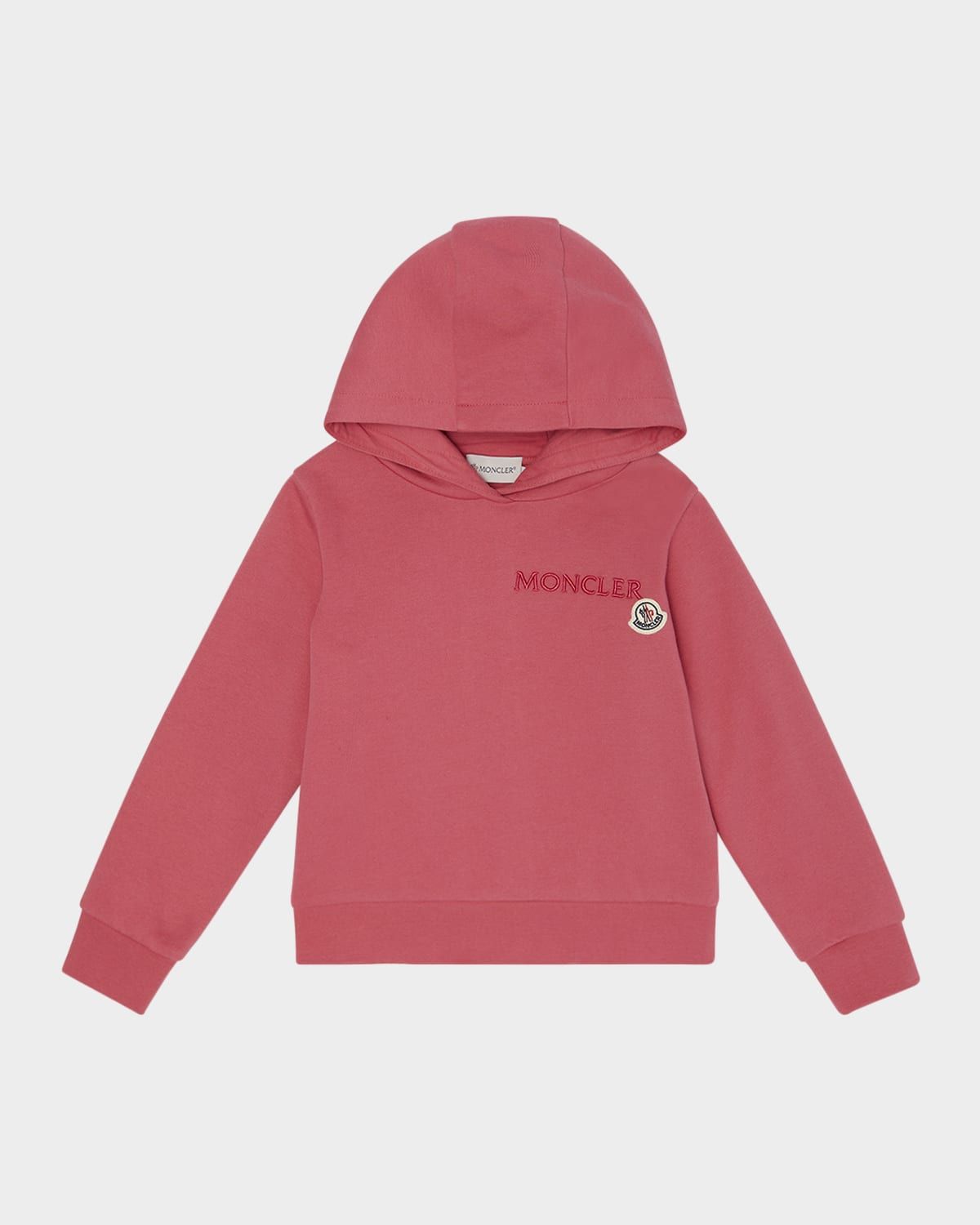 Girl & apos;s Embroidered Logo Patch Hoodie