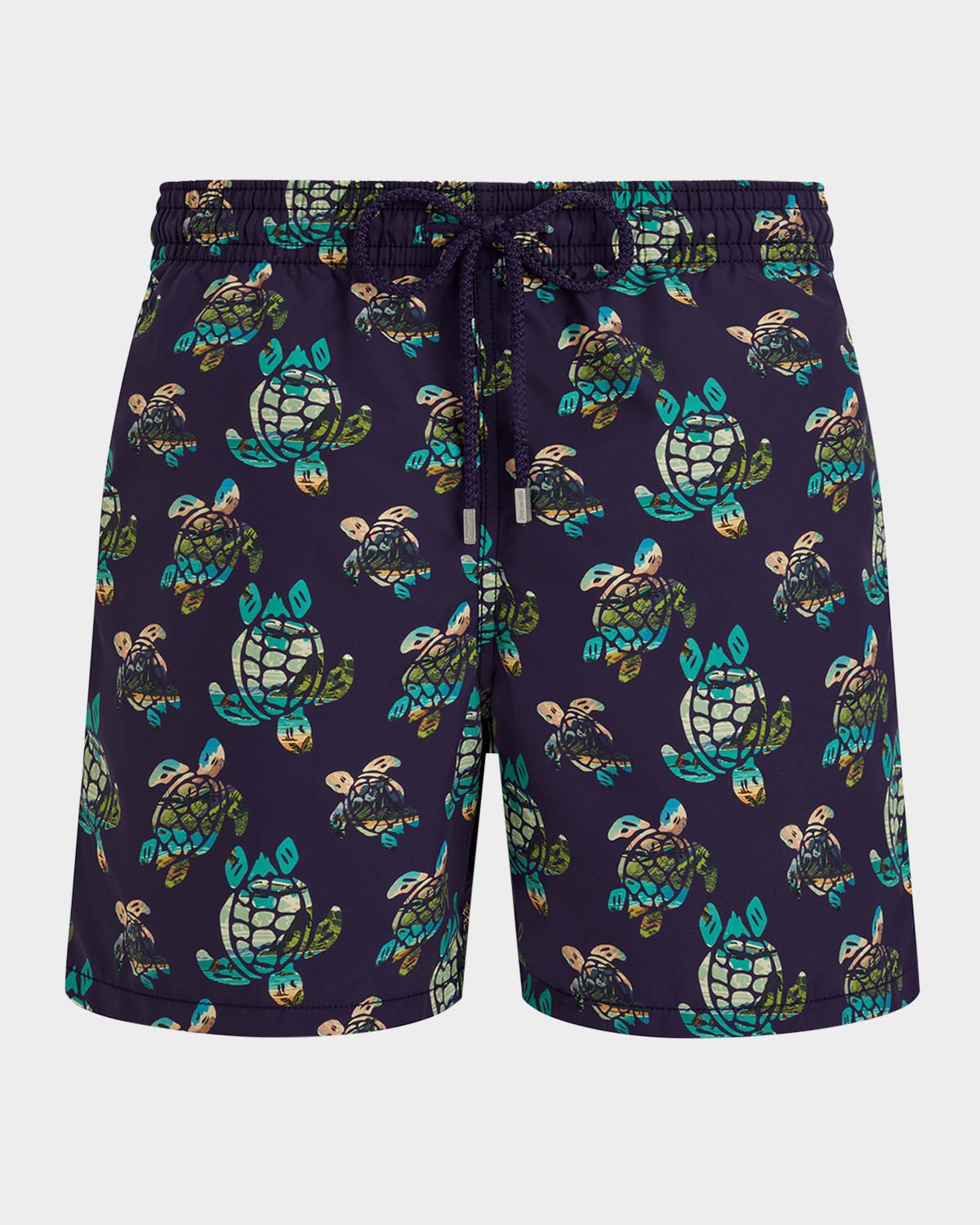 Men & apos;s Landscape Turtles Swim Shorts