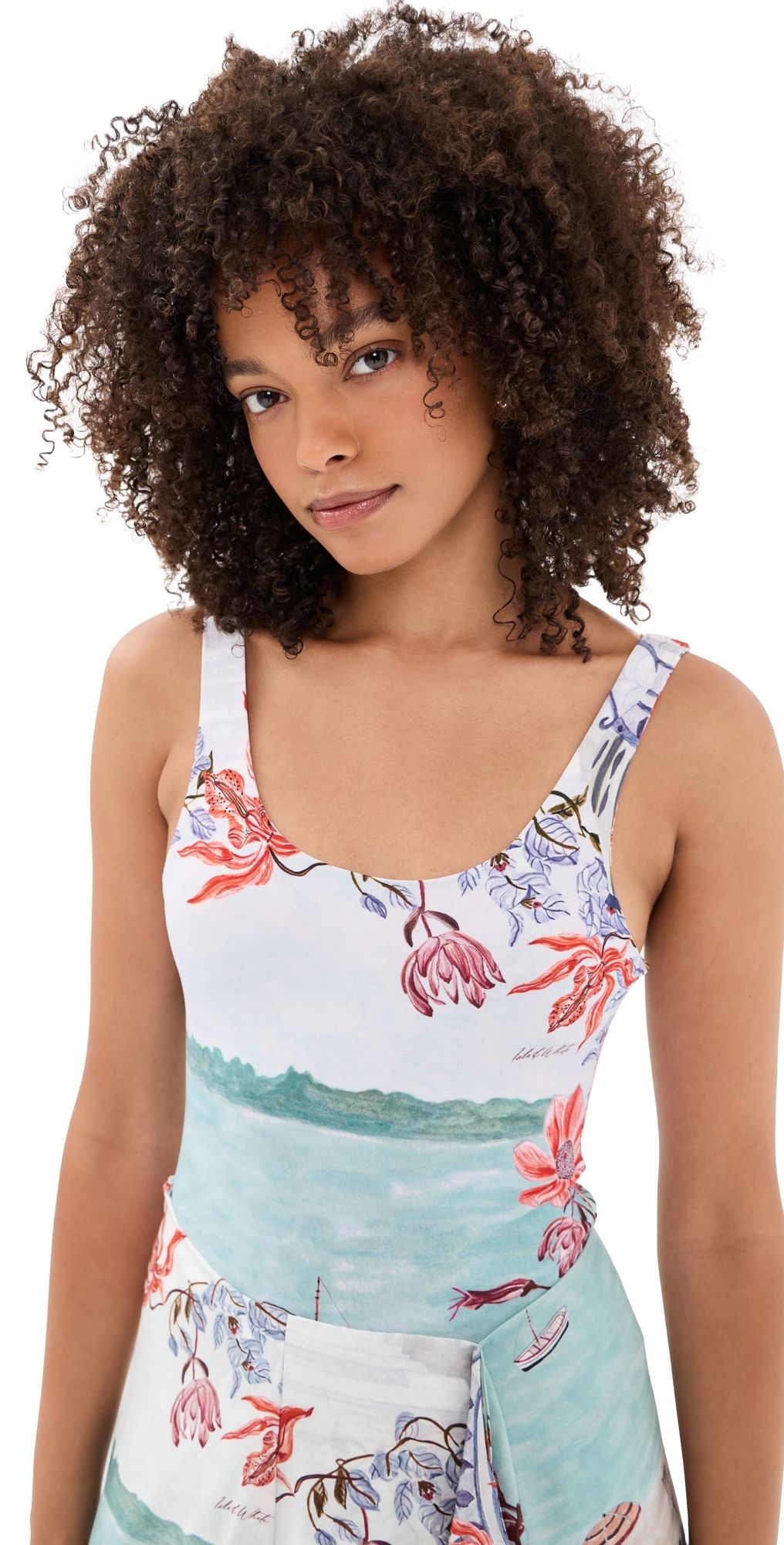 Isla & White Vicki Bodysuit Laguna S