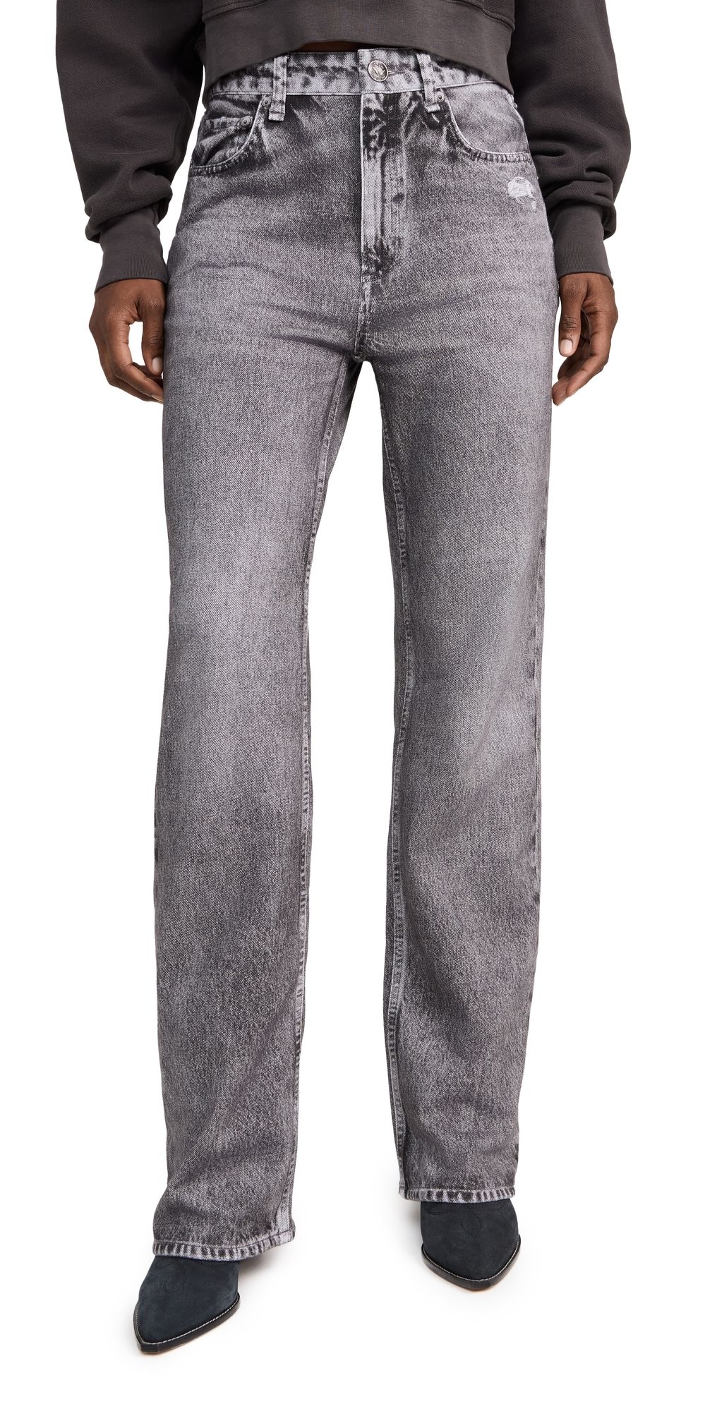 rag & bone Miramar Straight Sweatpants Raven 26