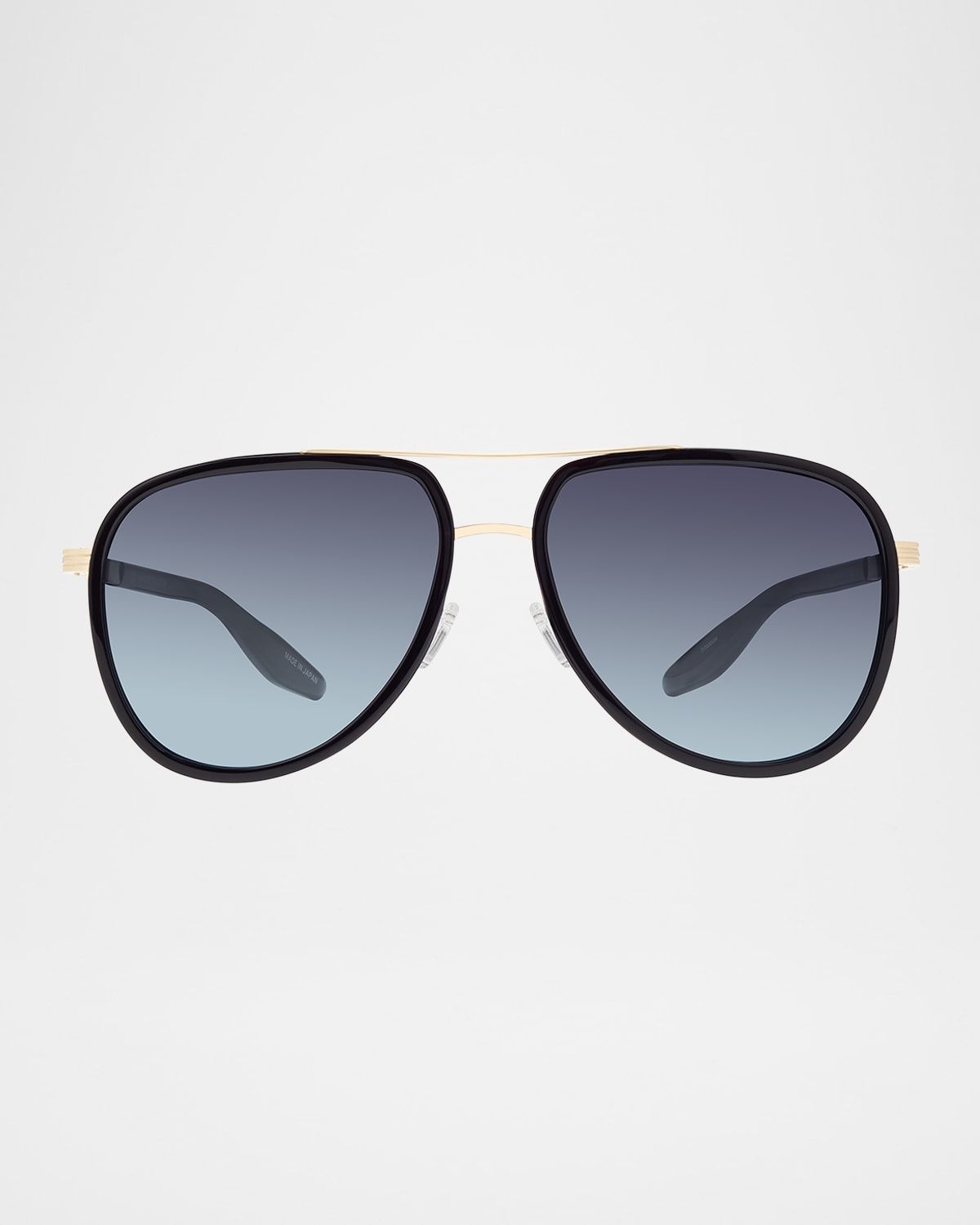 Men & apos;s Cani Acetate and Titanium Aviator Sunglasses