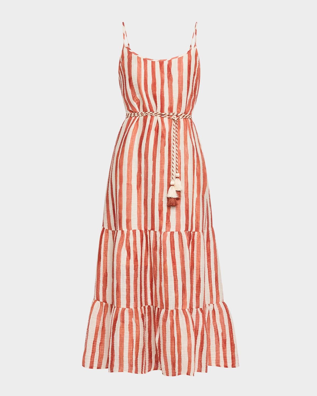 Kinley Striped Midi Dress