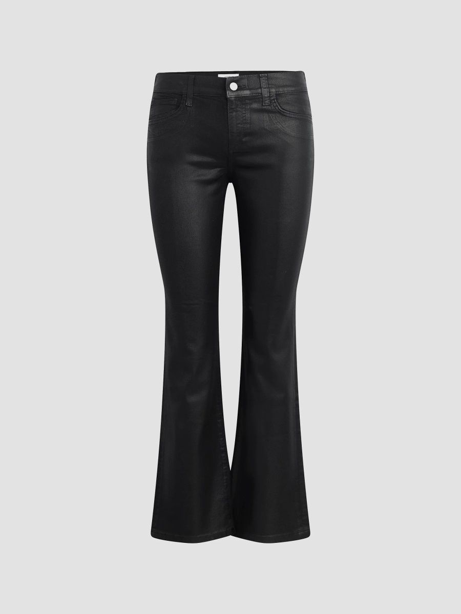 Joe's Jeans Women's The Foiled Provocateur Coated Jeans - Black Foil - Size 32