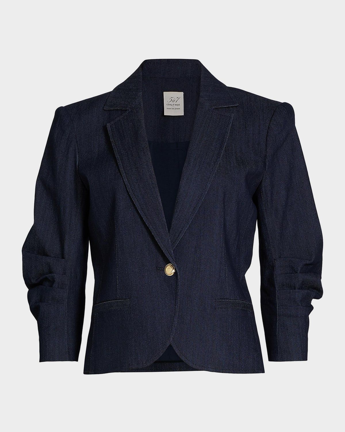 Khloe Petit Denim Blazer