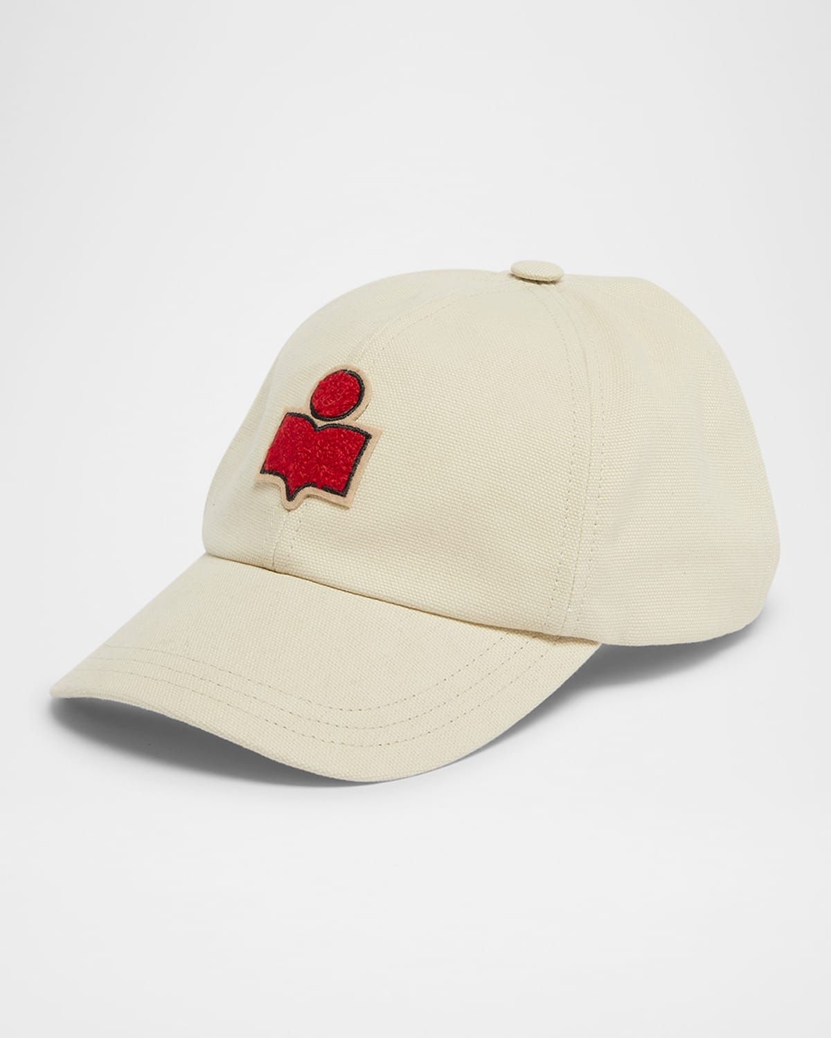 Tyron Logo Patch Cotton Baseball Cap