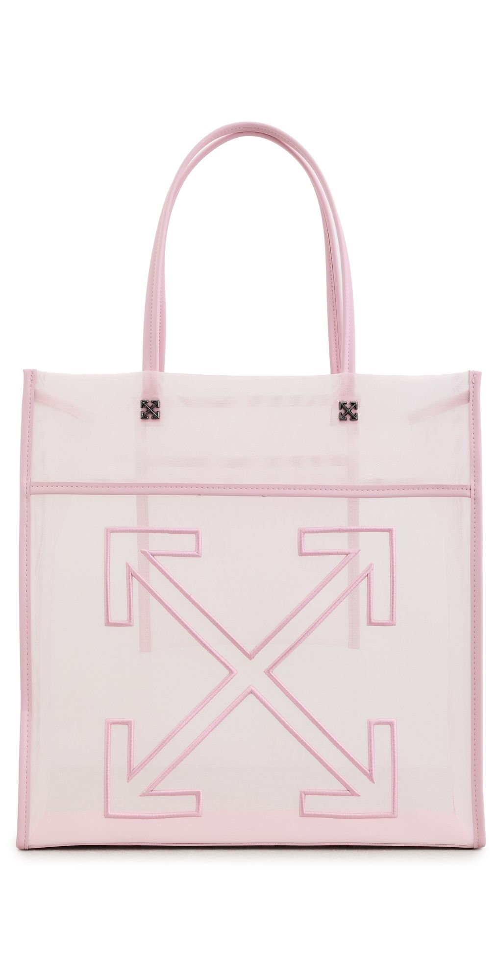 Off-White Market Tote Bag Soft Pink One Size
