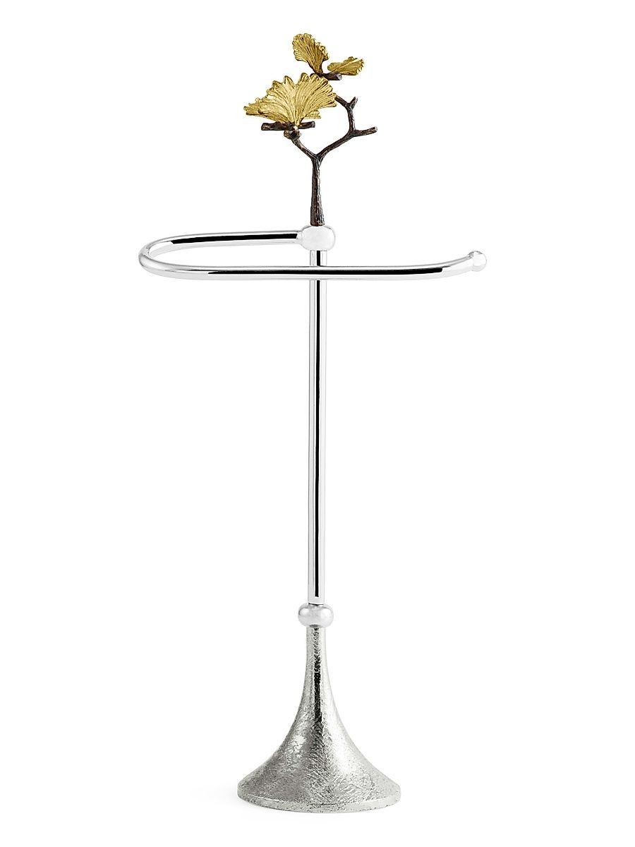 Butterfly Ginkgo Fingertip Towel Stand