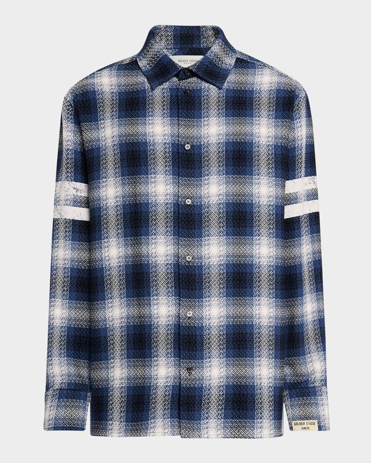 Men & apos;s Journey Woven Check Overshirt