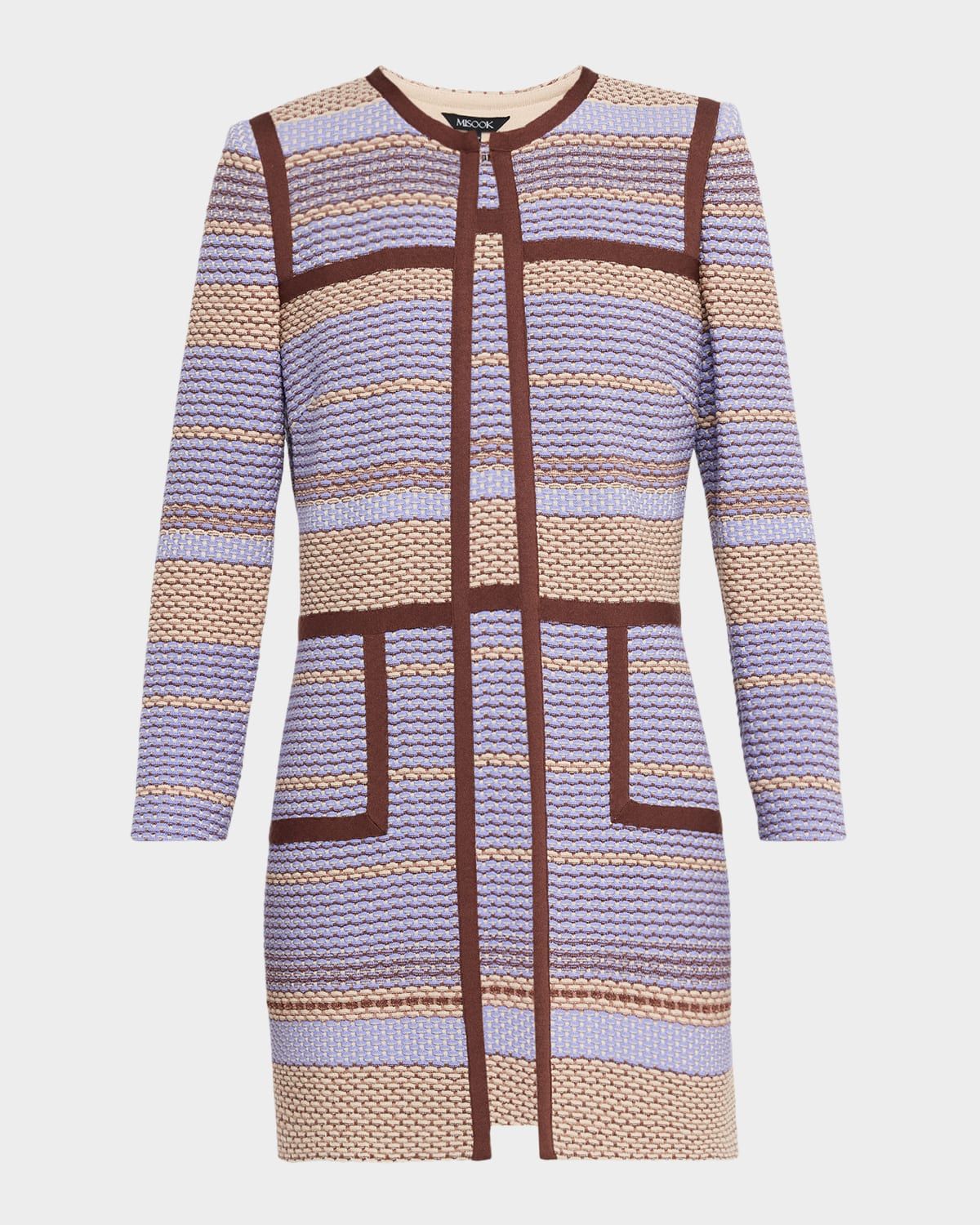 Multi-Stitch Knit Heritage Jacket