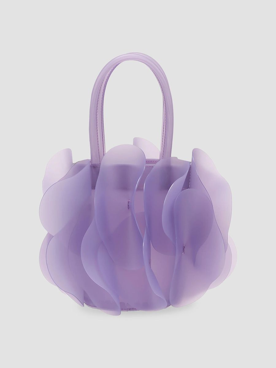 Farm Rio Women's Jelly Flower Bag - Lavender