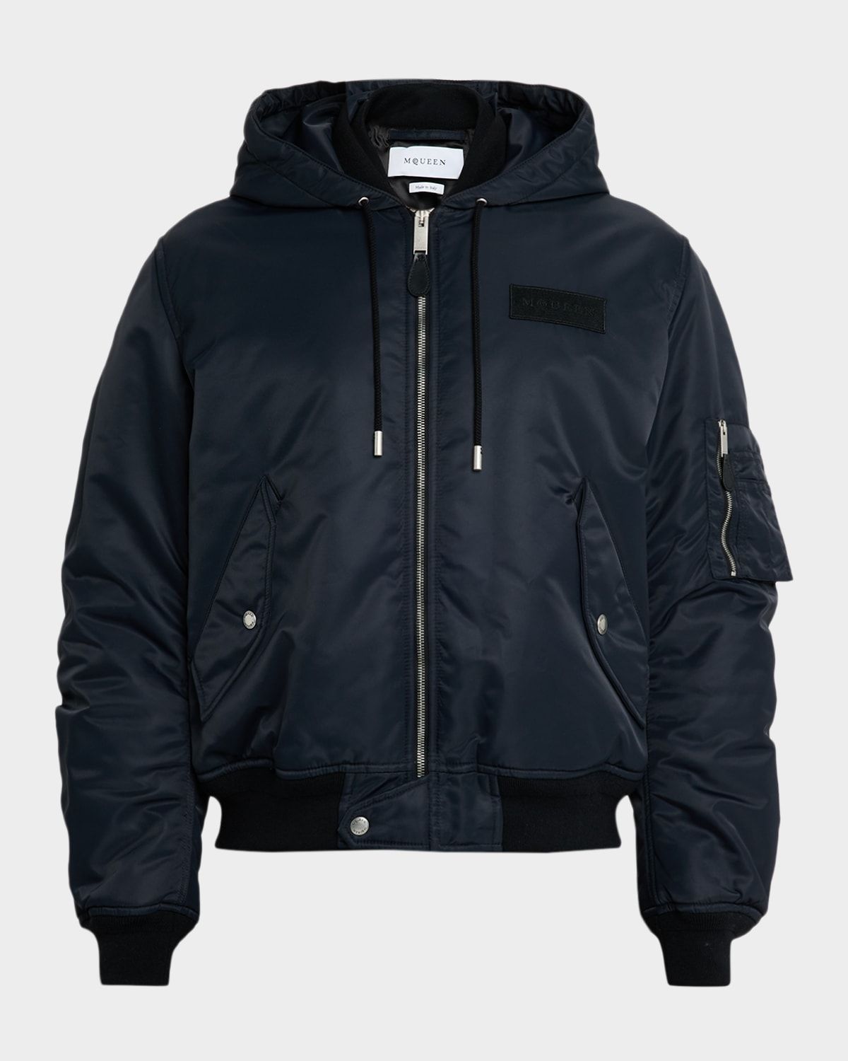 Men & apos;s Hooded Nylon Jacket