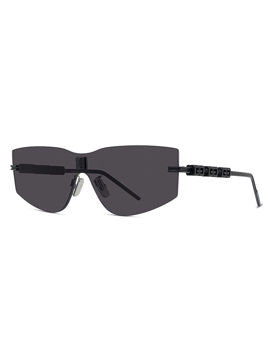 Men's 4GEM Mask Sunglasses - Matte Black Smoke