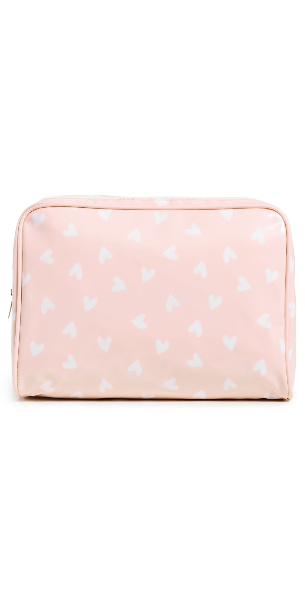 Weezie Large Toiletry Bag Pink Hearts One Size