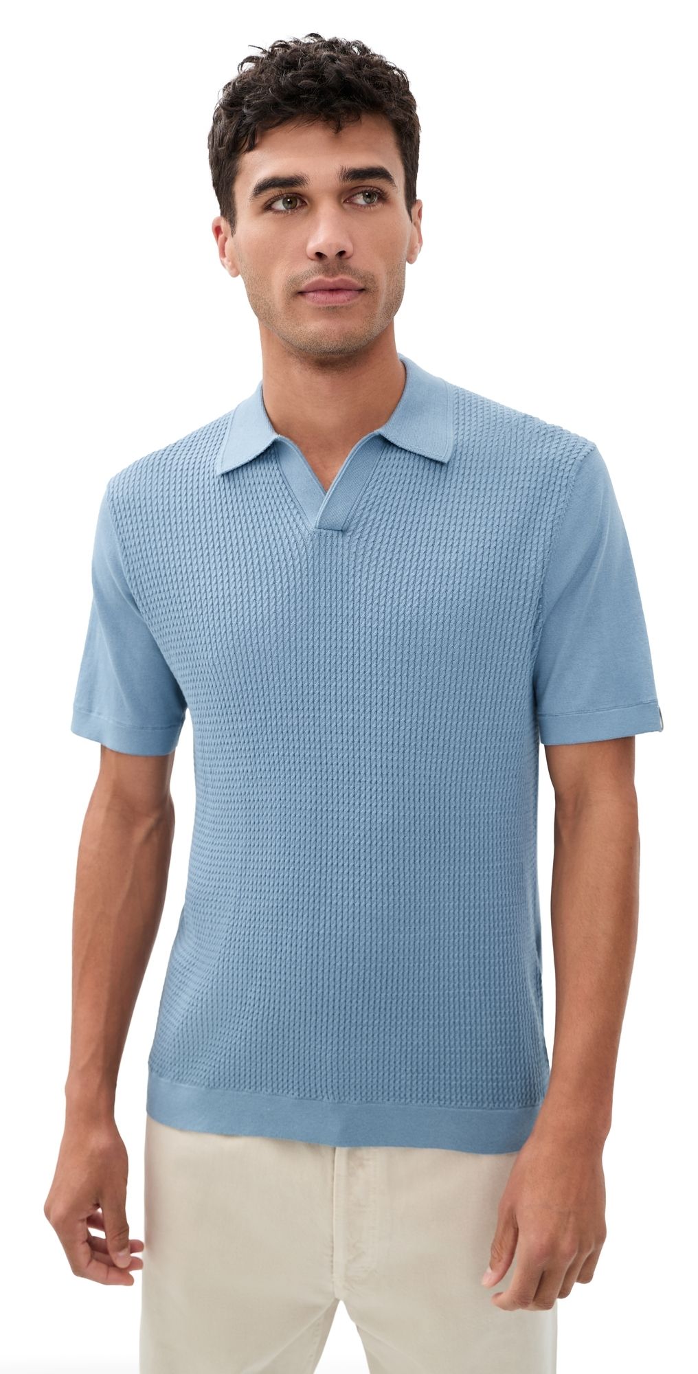 rag & bone Saxon Silk Blend Johnny Polo Fogbl XL