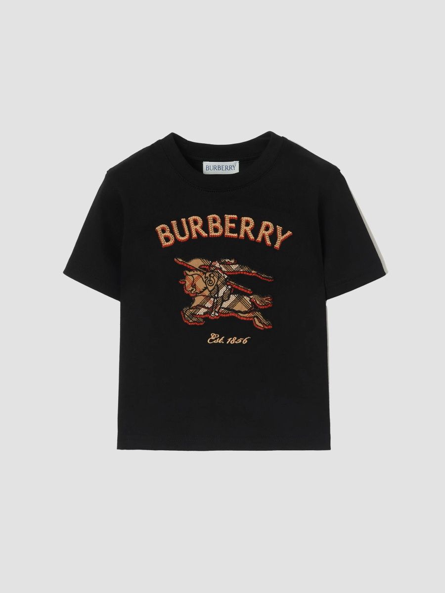 Burberry Boy's Baby Boy's & Little Boy's Logo EKD T-Shirt - Black - Size 6 Months