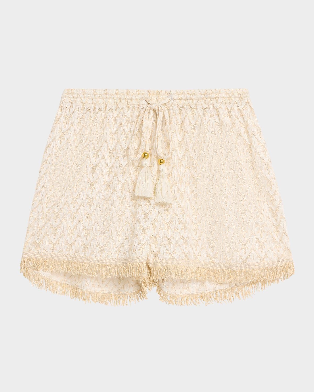 Mina Zig-Zag Knit Shorts