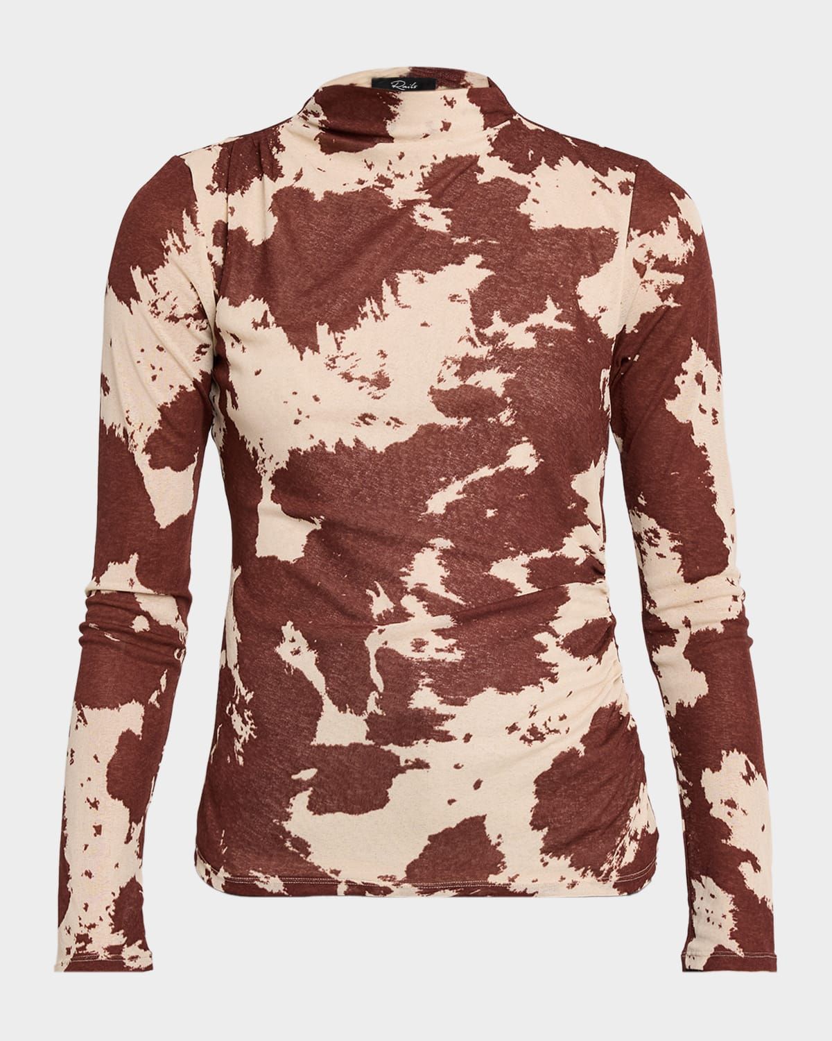 Joelle Draped Mesh Top