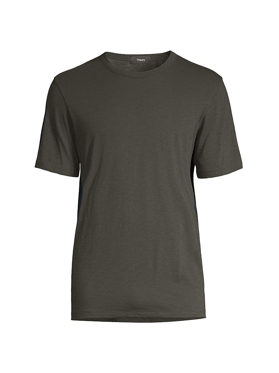 Men's Essential Short-Sleeve Cotton T-Shirt - Black - Size XXL