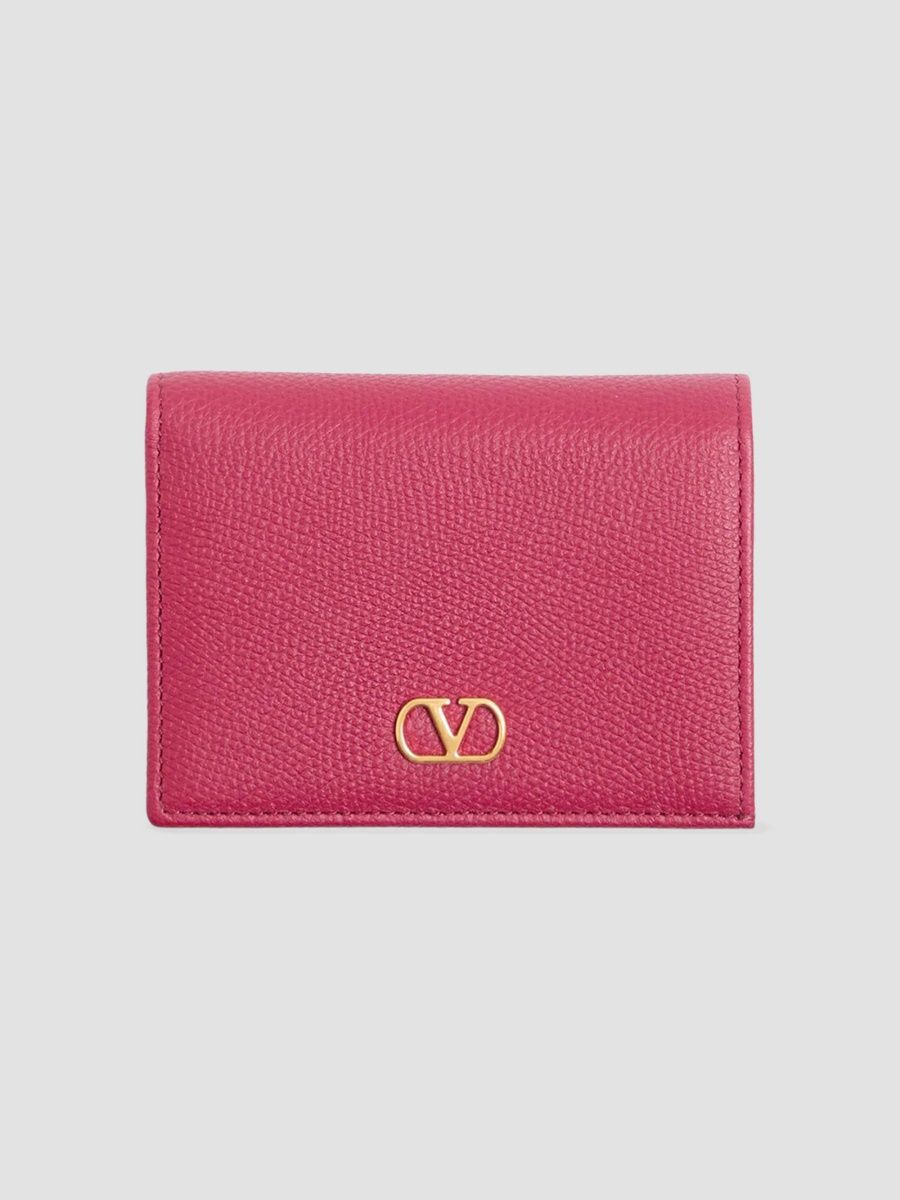 Valentino Women's VLogo Signature Grainy Calfskin Wallet - Insolent