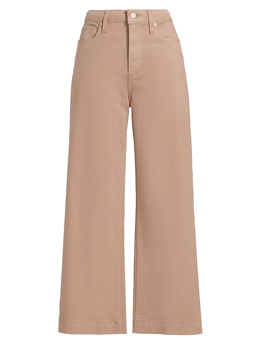 Women's Anessa Wide-Leg Pants - Light Brown - Size 30