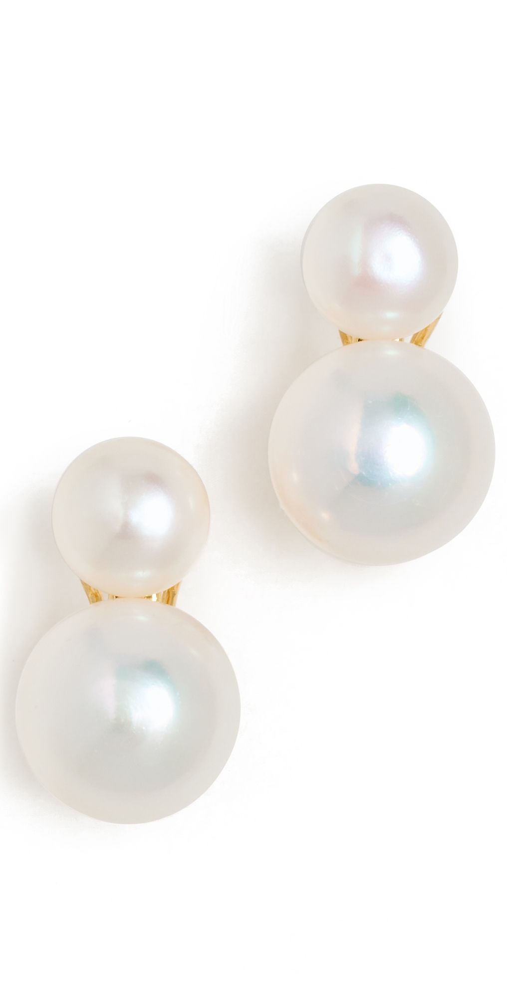 SHASHI Bianca Pearl Earrings Pearl One Size