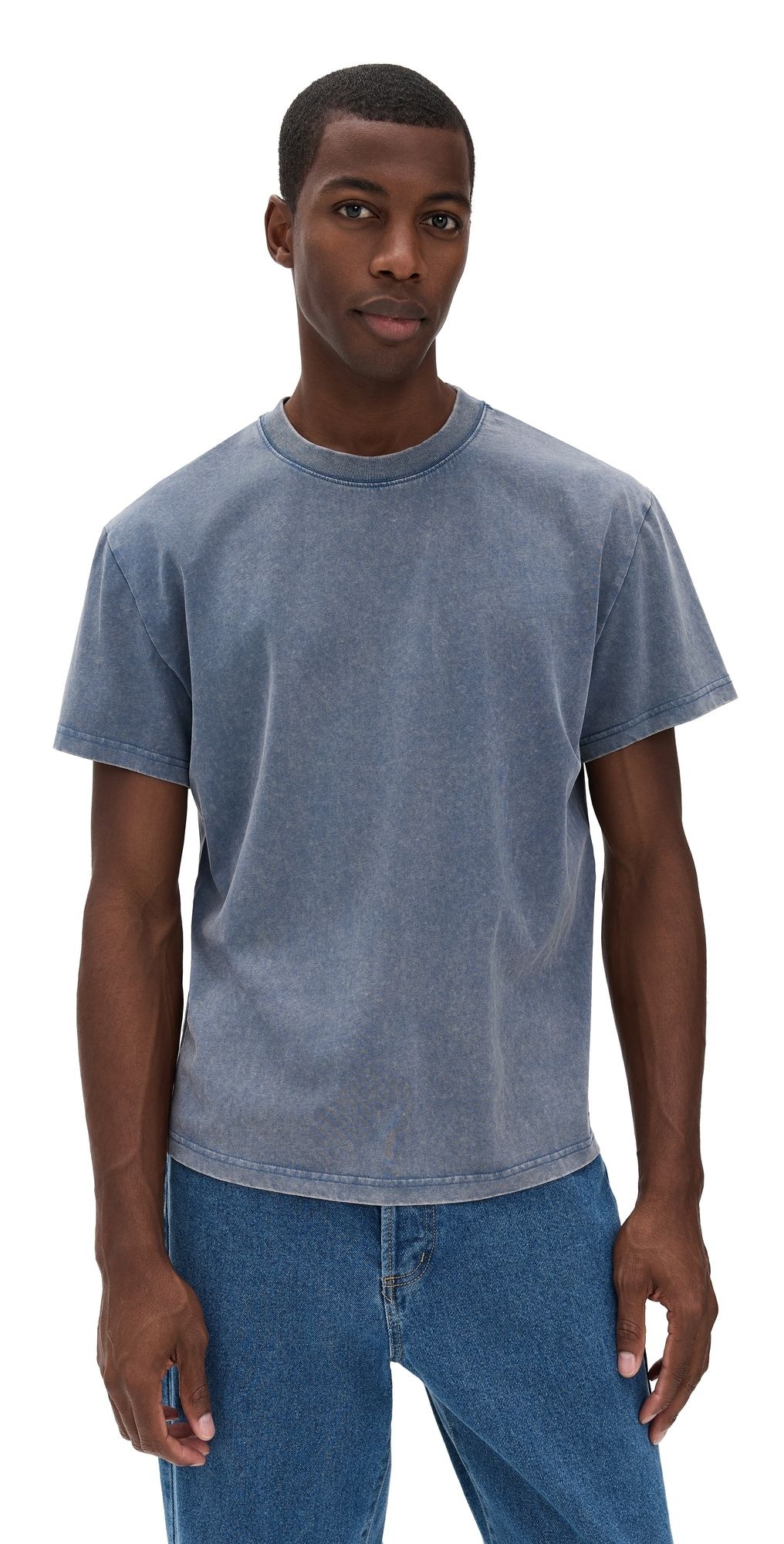 Rhythm Awake Band T-Shirt Indigo M