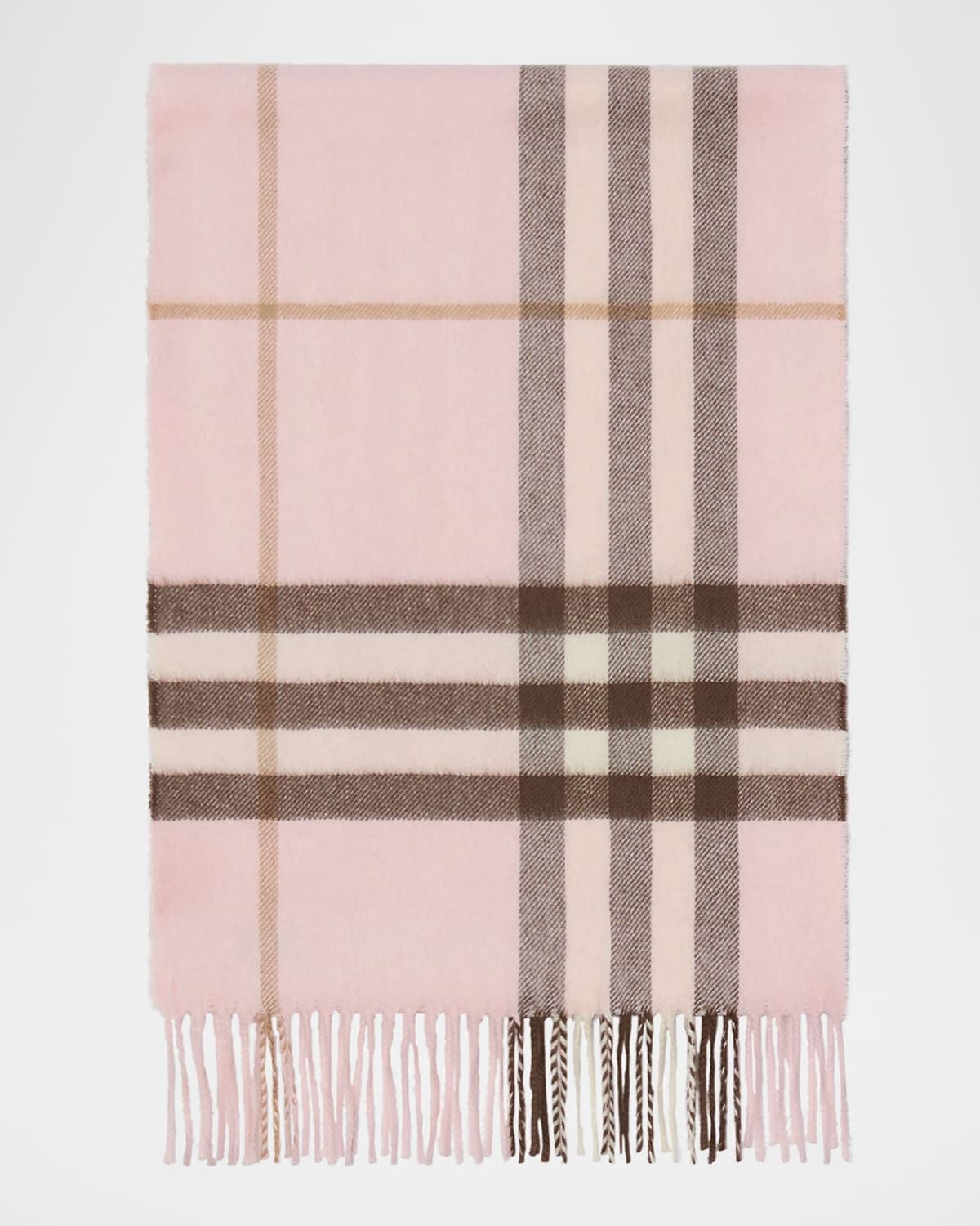 Cashmere Check Scarf