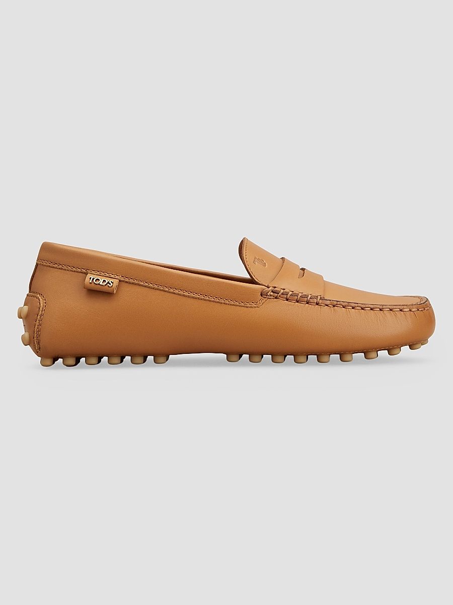 Women's Gommino Leather Loafers - Kenia Scuro - Size 11