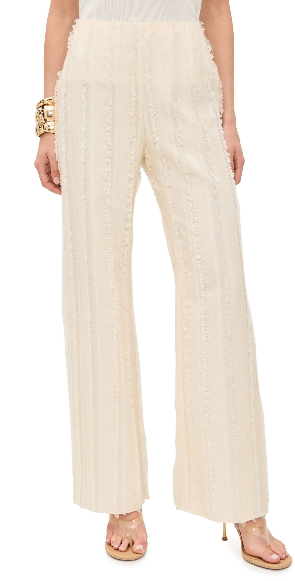 Cult Gaia Ary Pants Off White M