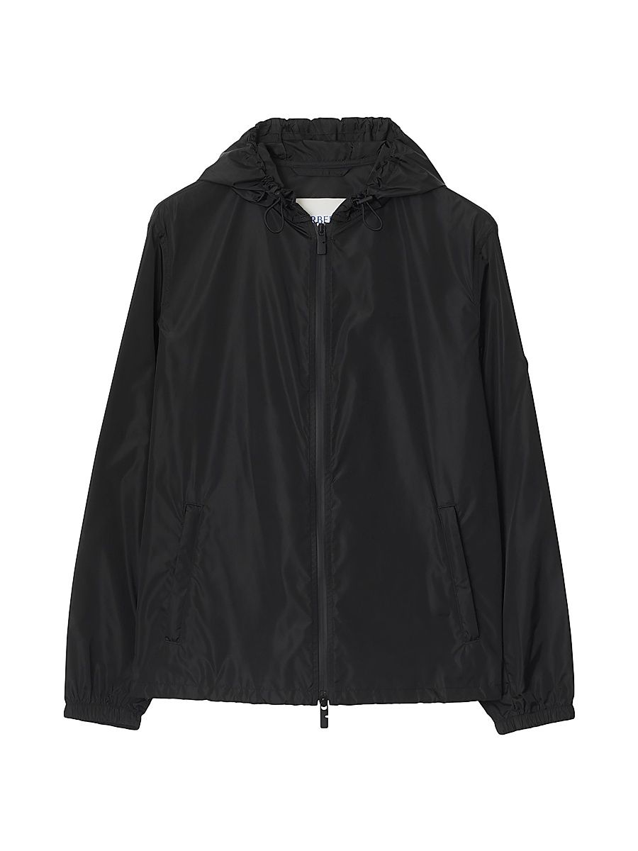 Men's Newport Hooded Rain Jacket - Black - Size XXXL