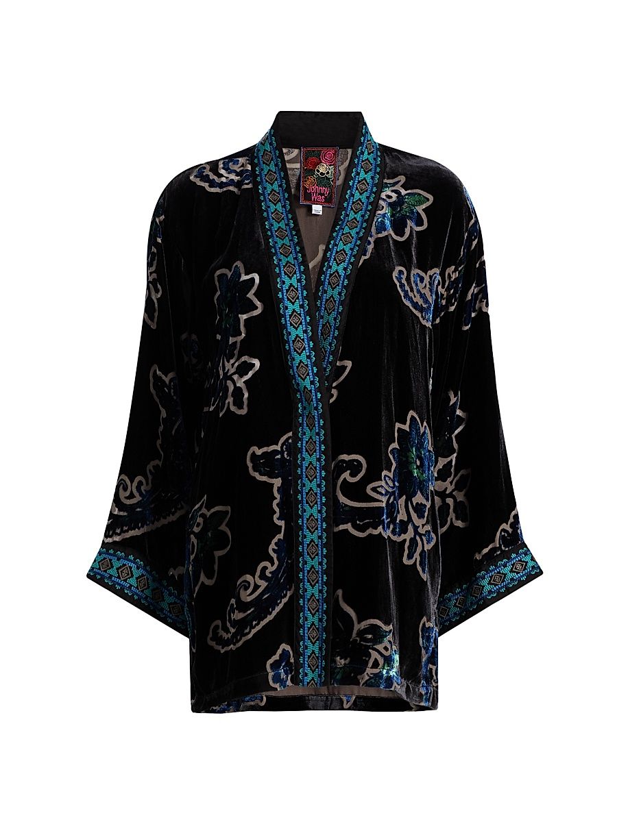 Women's Merhawi Kimono-Inspired Jacket - Monade - Size Large