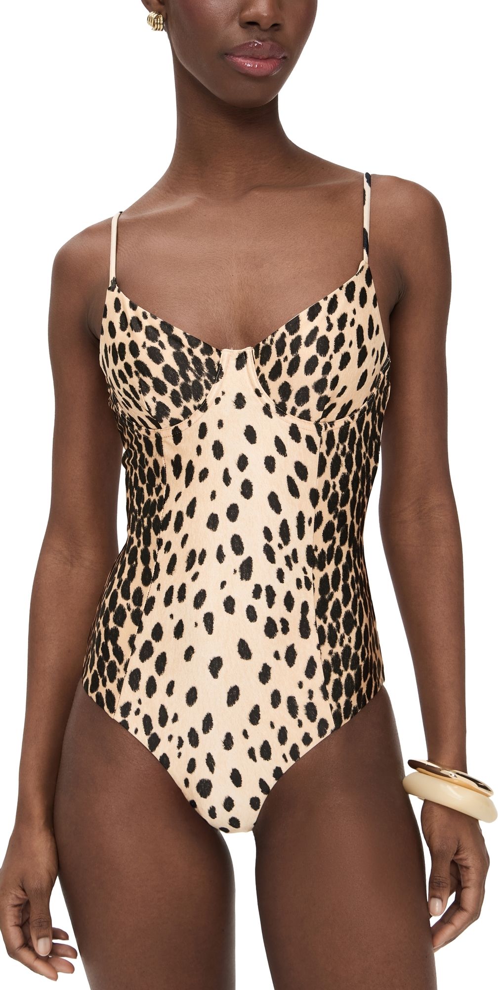 Onia Chelsea One Piece Tan Multi S