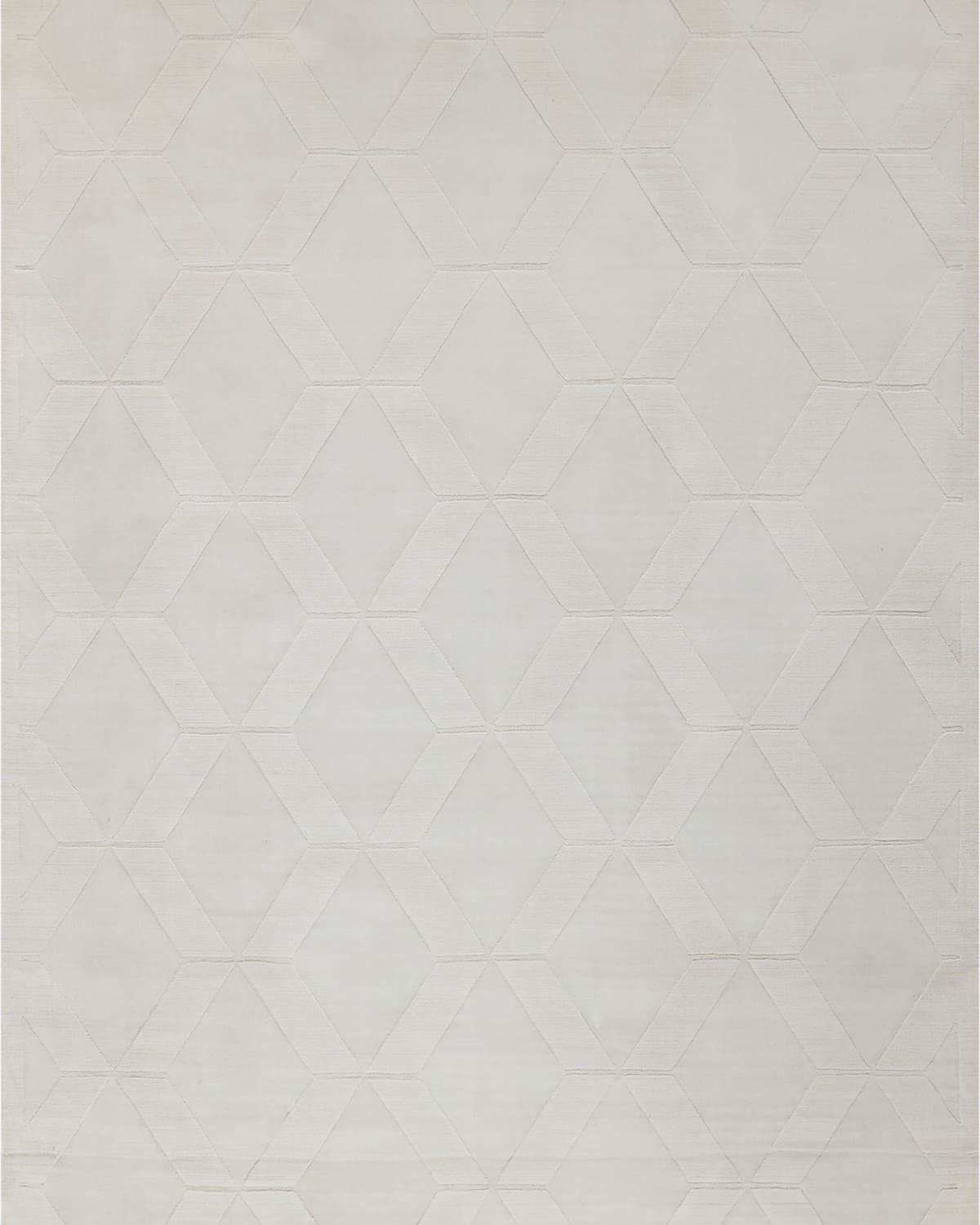Brunello Hand-Loomed White Rug
