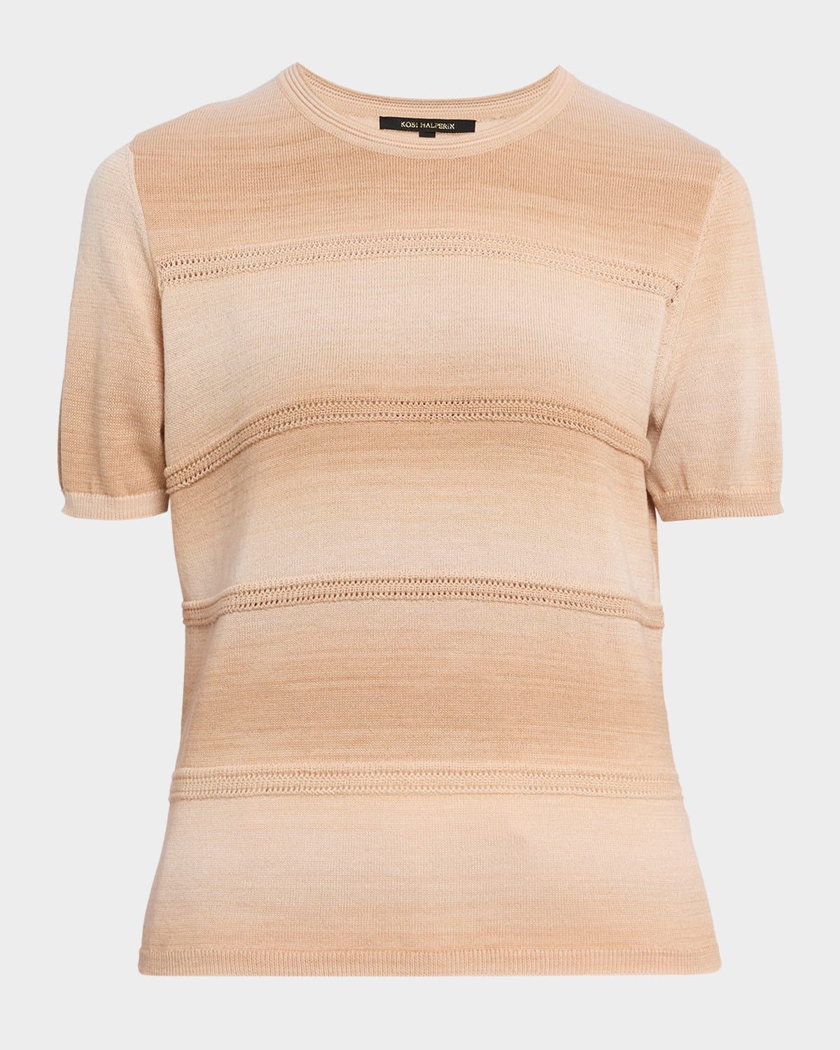 Hayden Striped Ombre Cotton Sweater