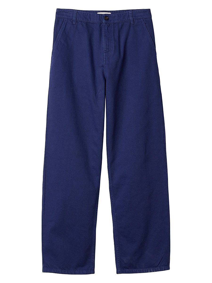 Women's Garment-Dyed Gabardine Jeans - Blue - Size 0