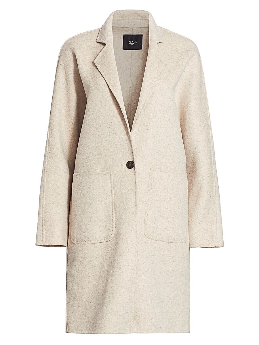 Women's Everest Wool-Blend Coat - Oatmeal - Size XL