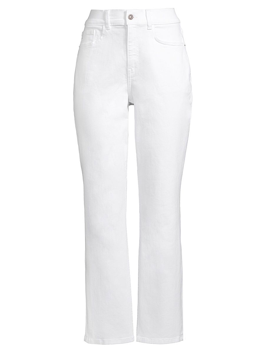 Women's Reeve Straight-Leg Jeans - White - Size 30