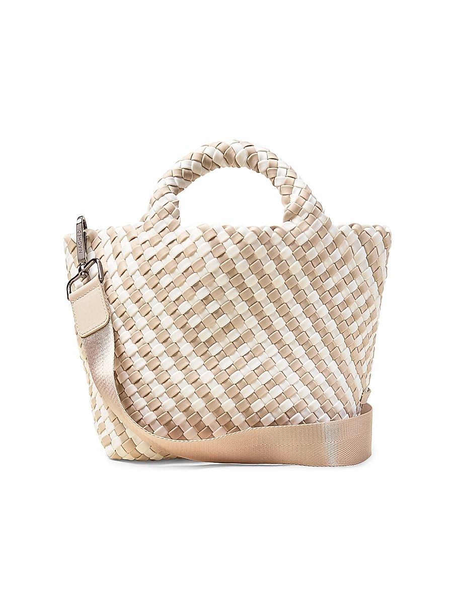 Women's St. Barths Small Striped Geo Tote Bag - Roma