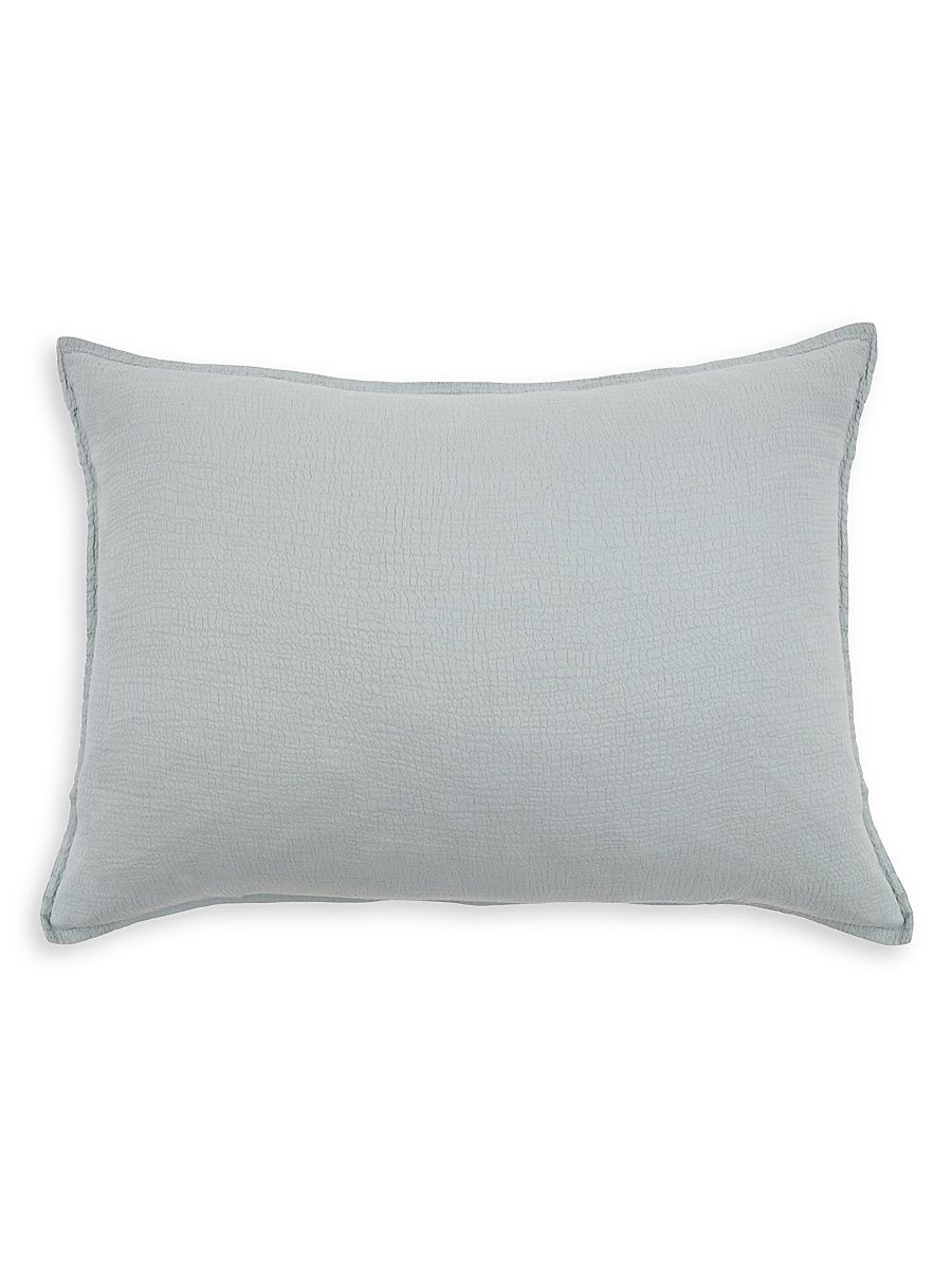 Waverly Big Pillow with Insert - Sea Glass