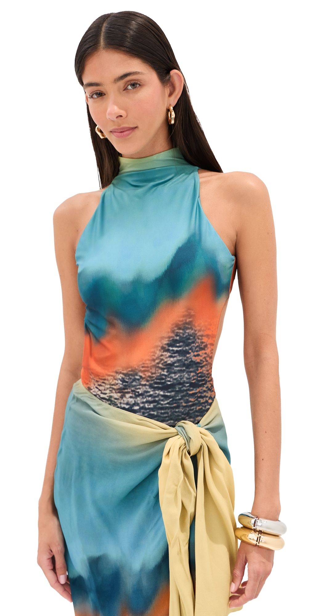 Silvia Tcherassi Adina Bodysuit Sunset M