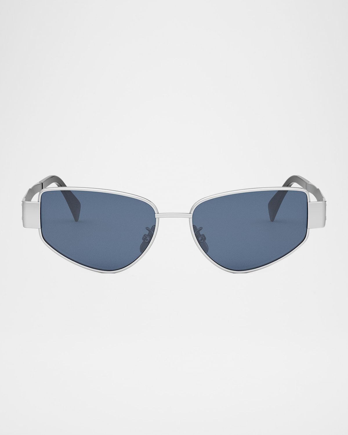 Men & apos;s Triomphe Metal Cat-Eye Sunglasses
