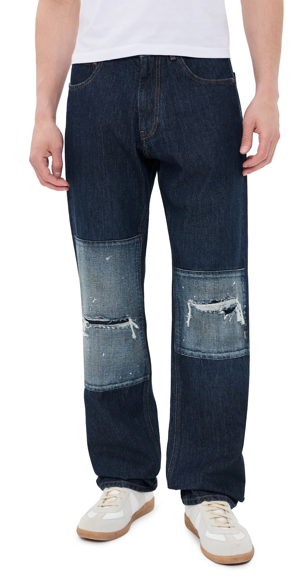 MM6 Maison Margiela Workwear Detail Jeans Blue 38
