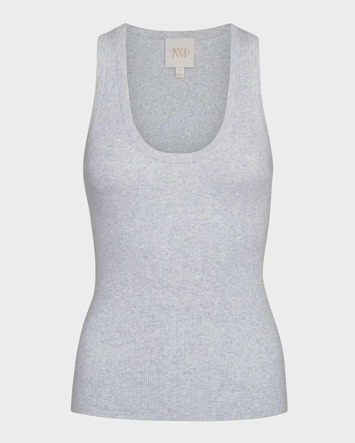 Ribbed Wool Tank Top