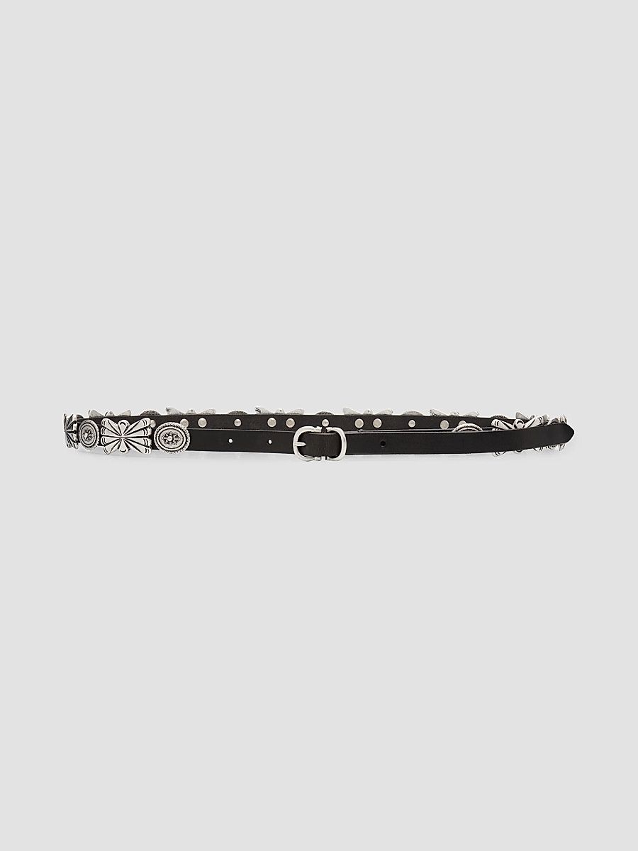 Johnny Was Women's Armatura Italian Leather Conch Belt - Veleno - Size Medium
