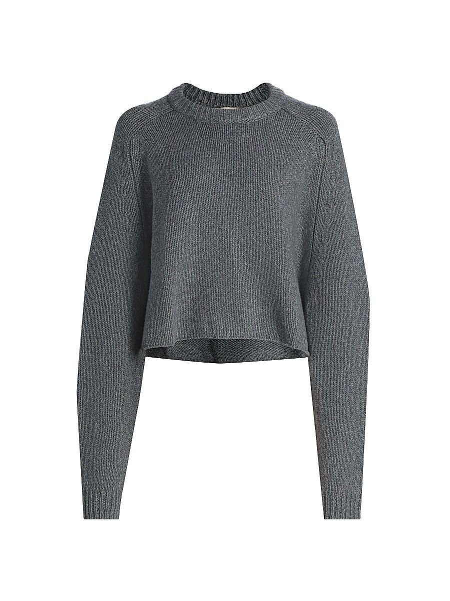 Women's Karine Cashmere Sweater - Moonstone - Size Medium