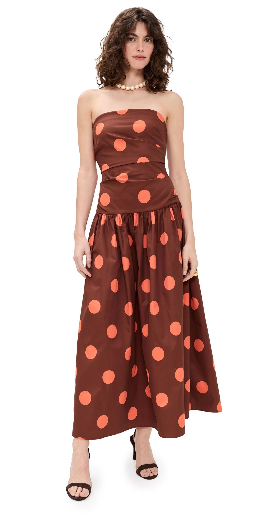 The Wolf Gang Luella Maxi Dress Jaffa Spot L