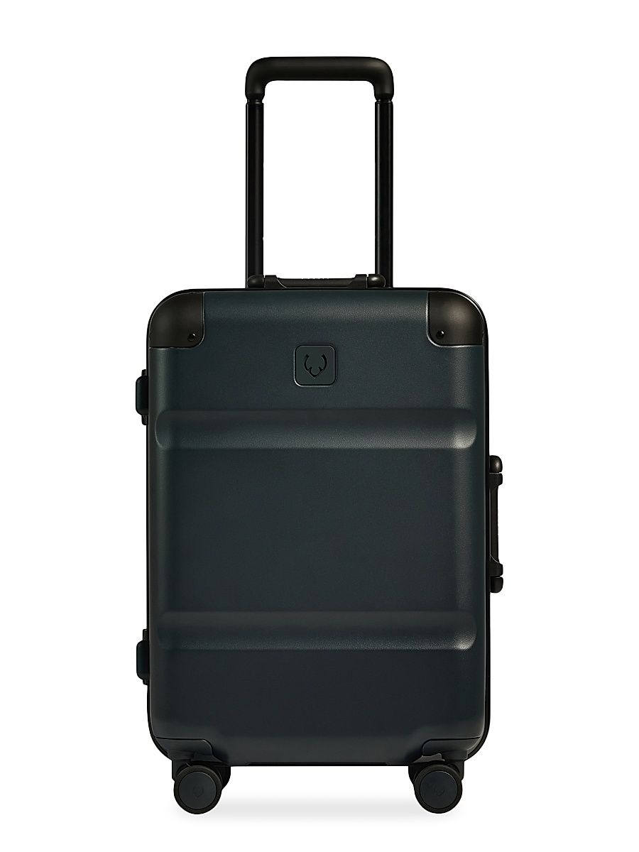 Heritage Stripe Carry-On Suitcase - Basalt
